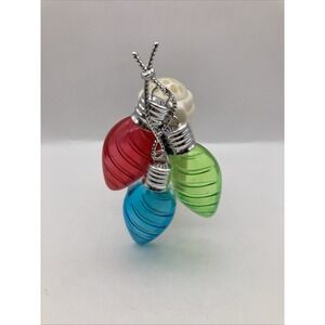 Bath And Bodyworks Christmas WALLFLOWER Plug-In Holder NIGHTLIGHT (C9 Bulbs)